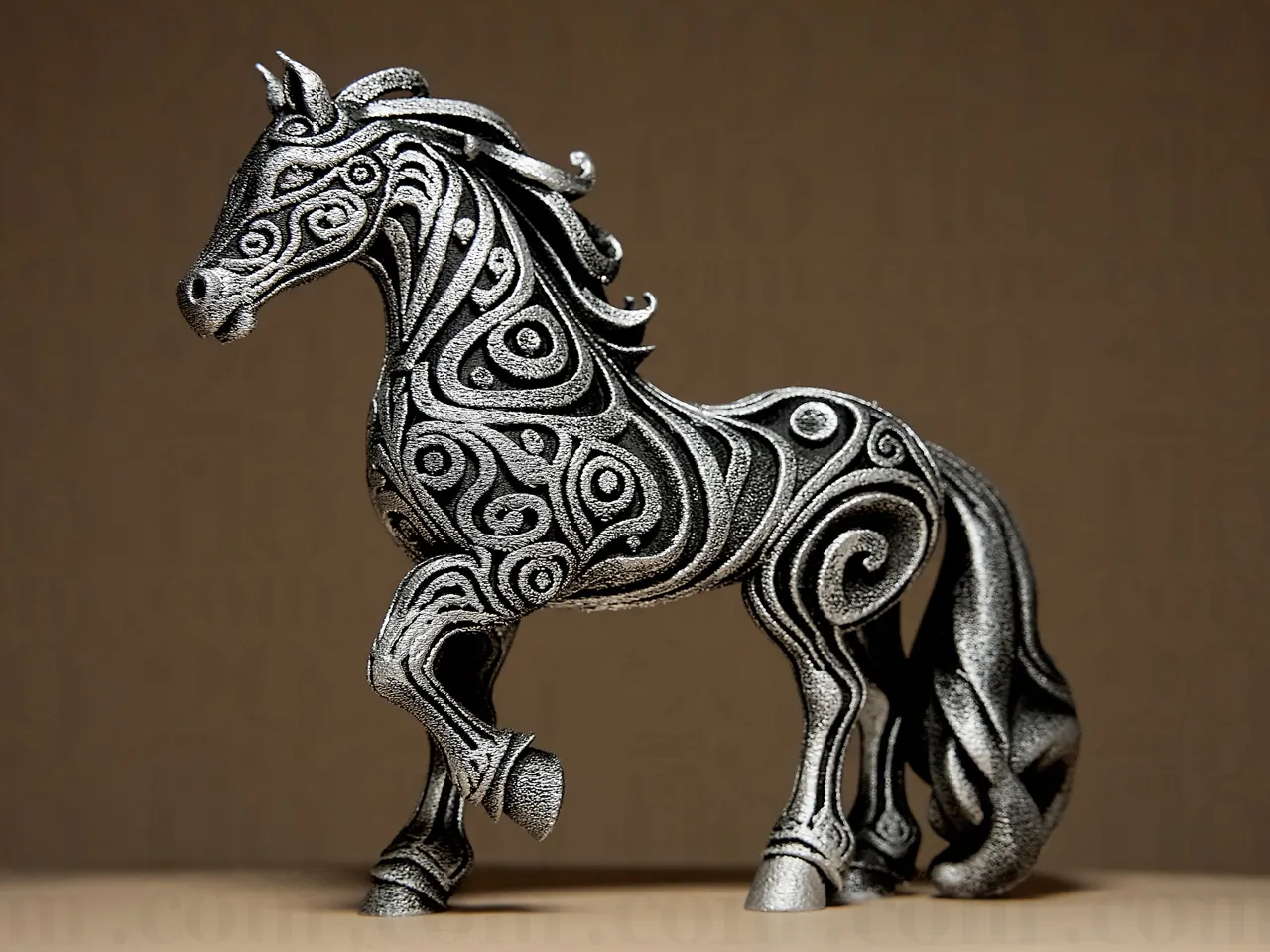 Designer HORSE Sculpture view 2