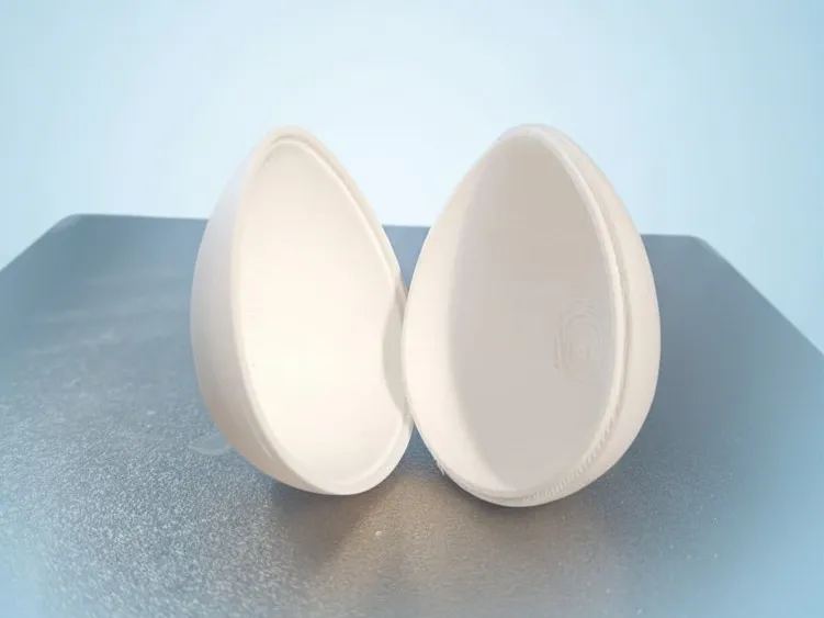 Snap-Fit Surprise Egg Capsule  Kinder-Style Case