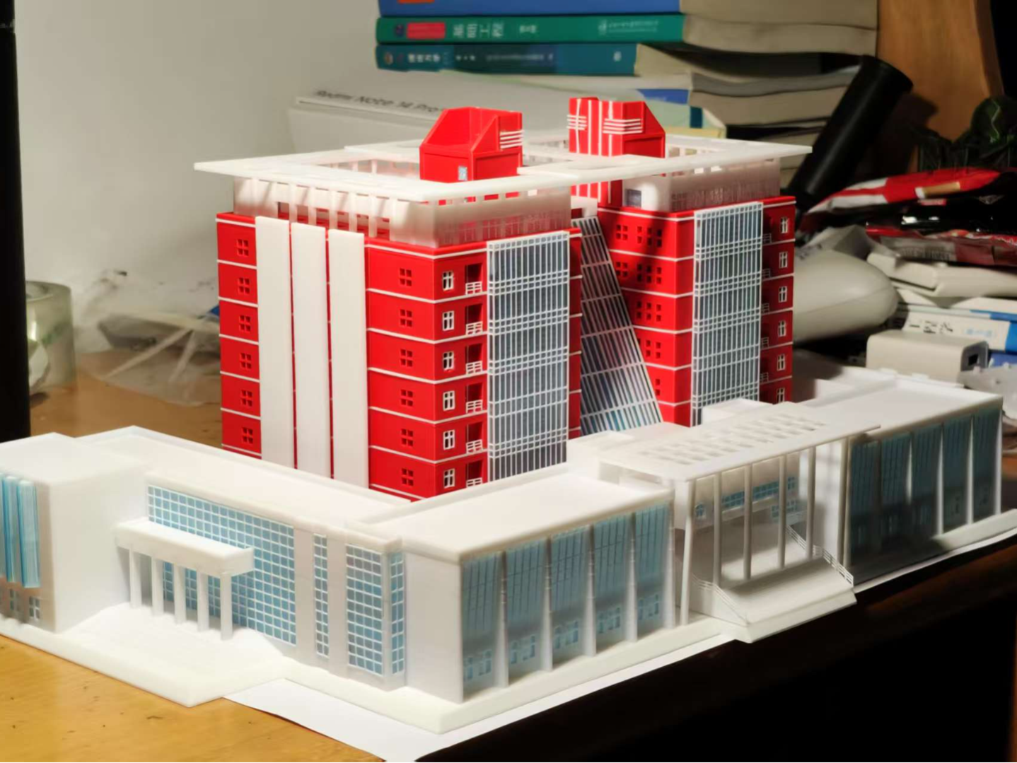 Miniatura 1 do modelo 3D 长沙理工大学图书馆