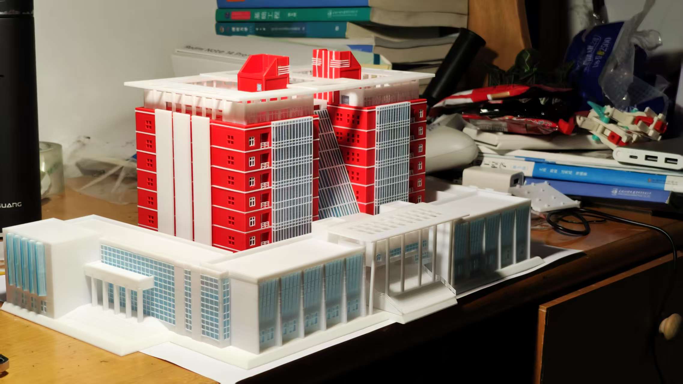 Miniatura 2 do modelo 3D 长沙理工大学图书馆