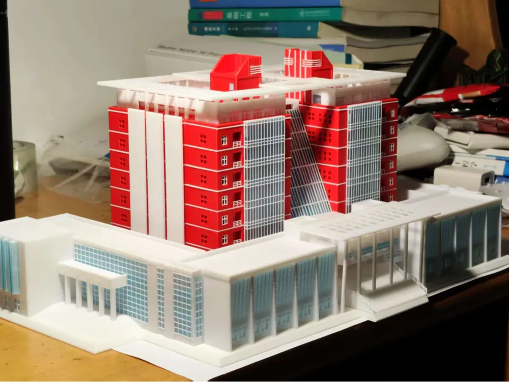 Changsa Library Changsha University of Science and Technology Library by 11-43 - MakerWorld