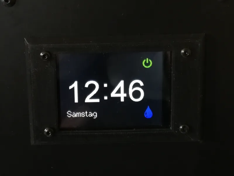 Display 2,8" enclosure 