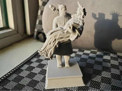 Terracotta Army and the Statue of Liberty