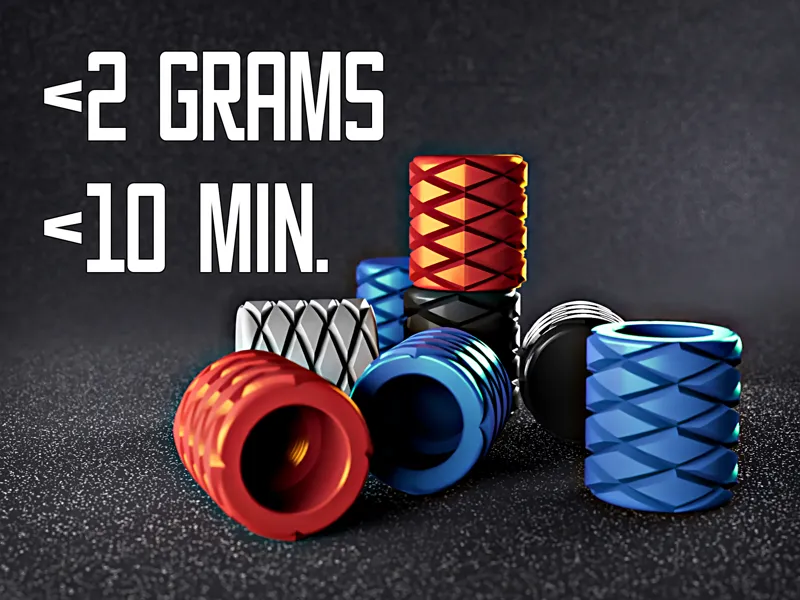 Threaded Tire Valve Cap