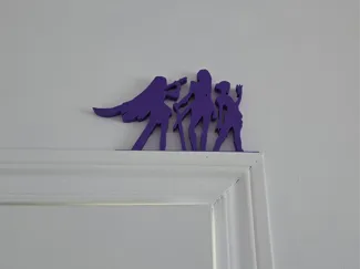 K-Pop Demon Hunters Trio  – Door Frame Decoration