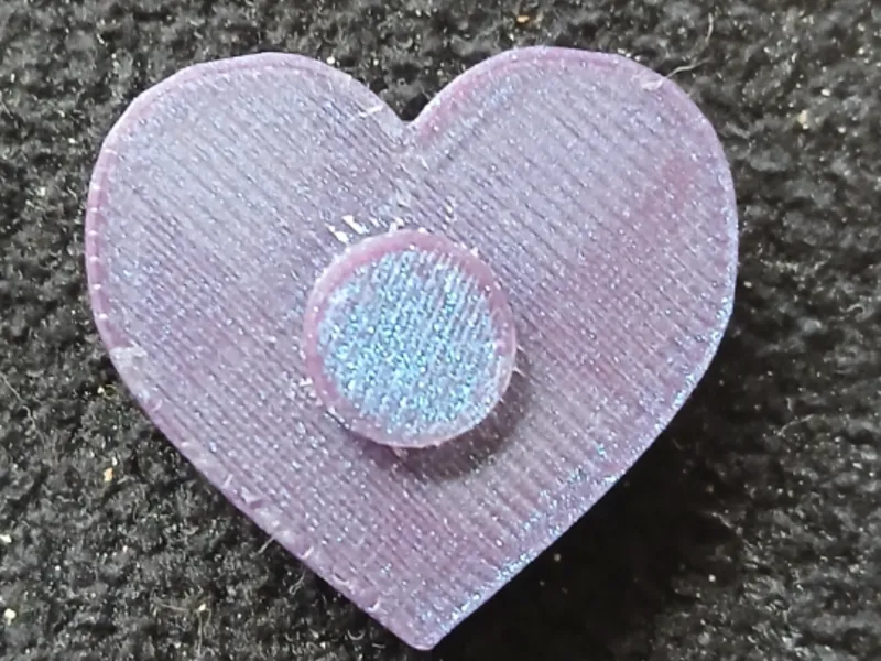 heart fidget spinner