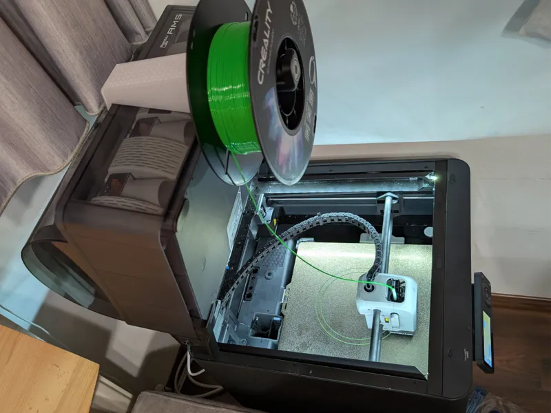 P1S AMS Flipper - Top Spool Mount