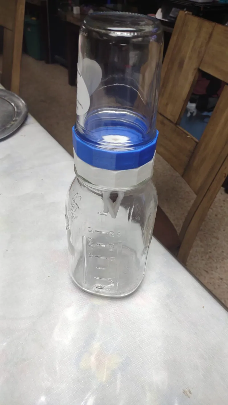 Kratky Mason Jar lid with dome top