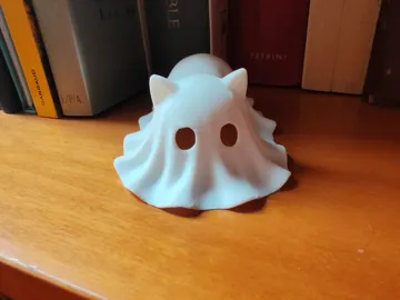 Adorno temático: Halloween ghost cat — vista de referencia 4