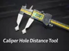 Digital Caliper Hole Spacing Attachment