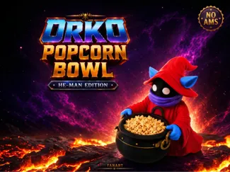 Orko Inspired Popcorn Bowl (No AMS Required)