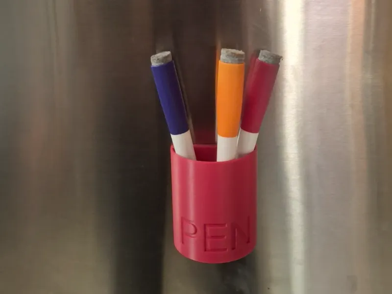 pot a crayon aimanter