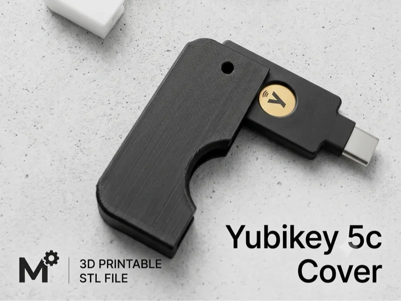 Snap Lock YubiKey 5c Cover Case