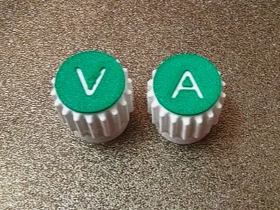 precision multiturn potentiometer knob