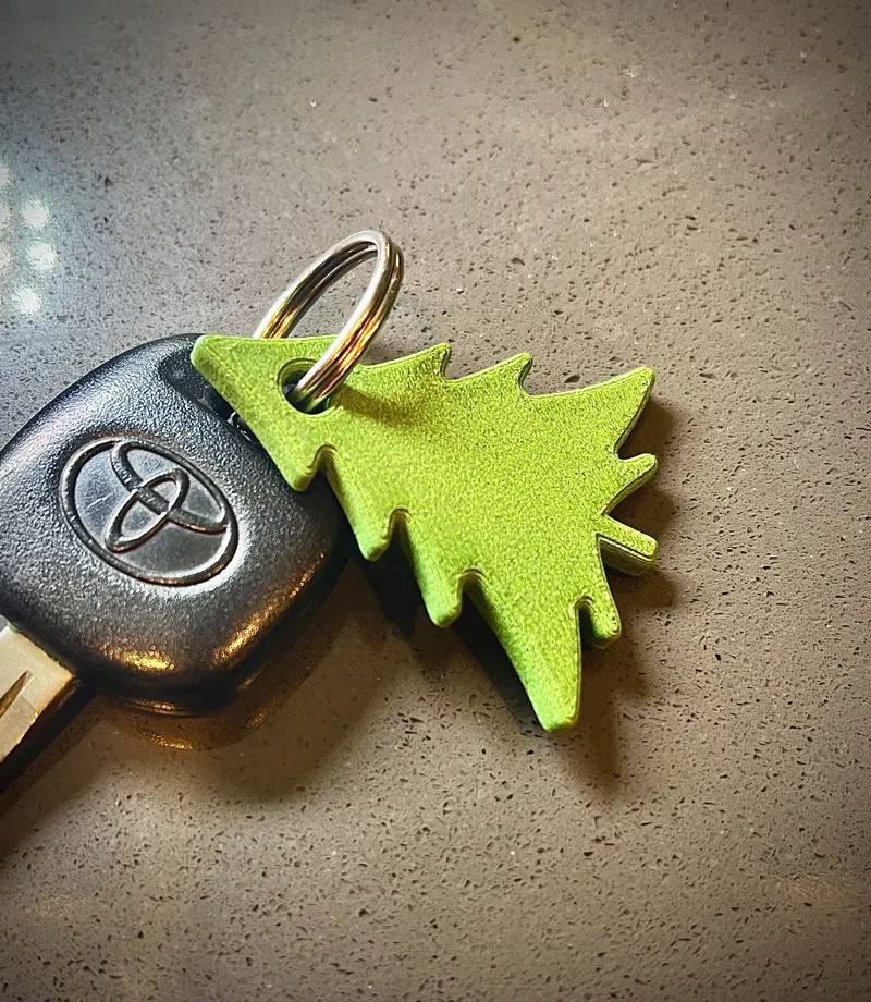 Pine Tree Keychain Christmas Tree Keychain