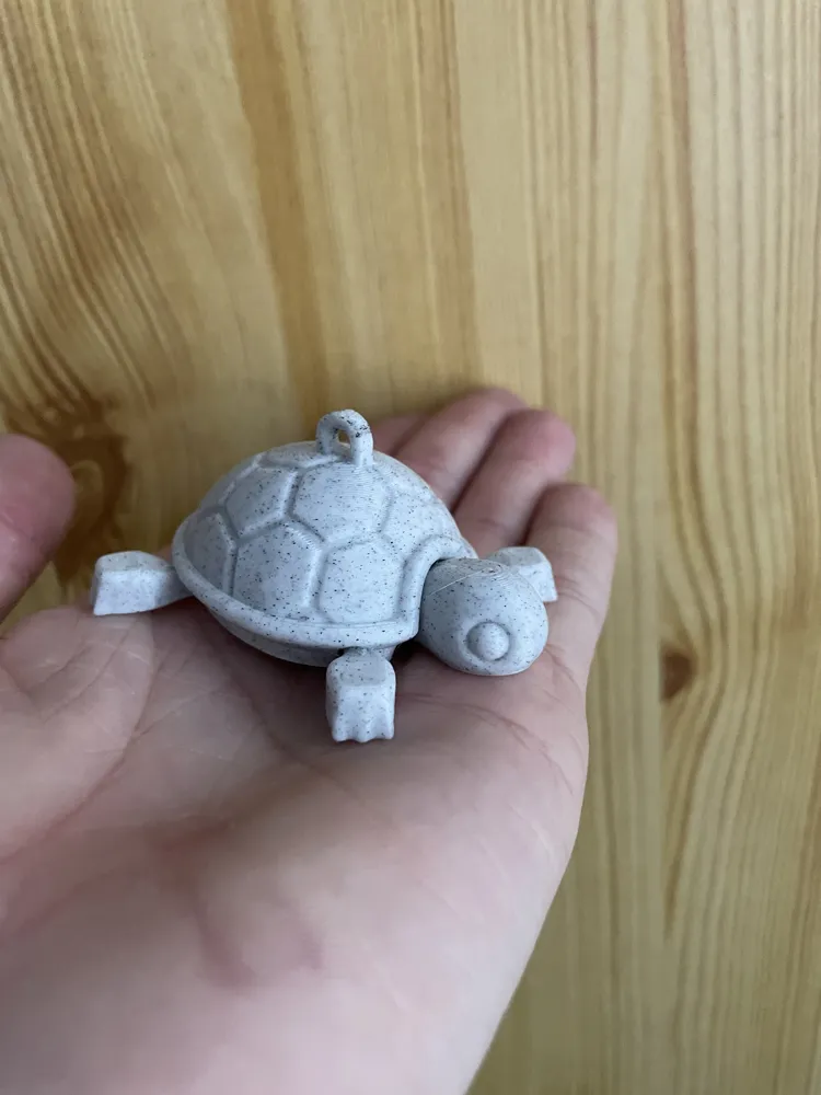 Cutie Baby Turtle keychain Remixed by soukup273 MakerWorld