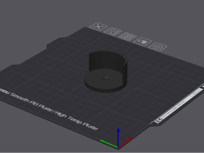 Tension Rod Support