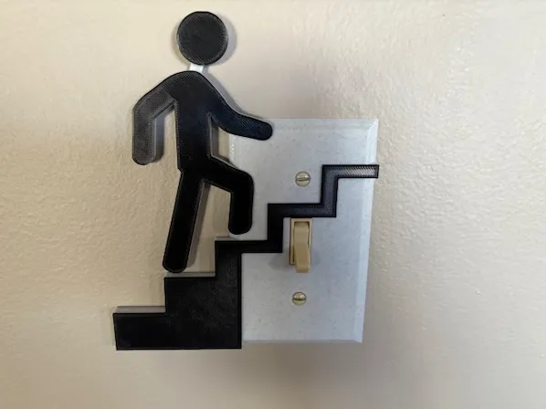 Light Switch Cover (Stairs)