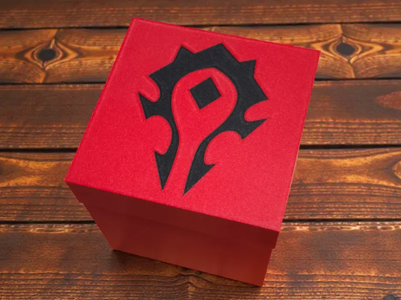 World of Warcraft Horde Gift Box Model - Scalable
