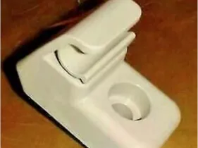 Sun visor clip for Lancia Musa