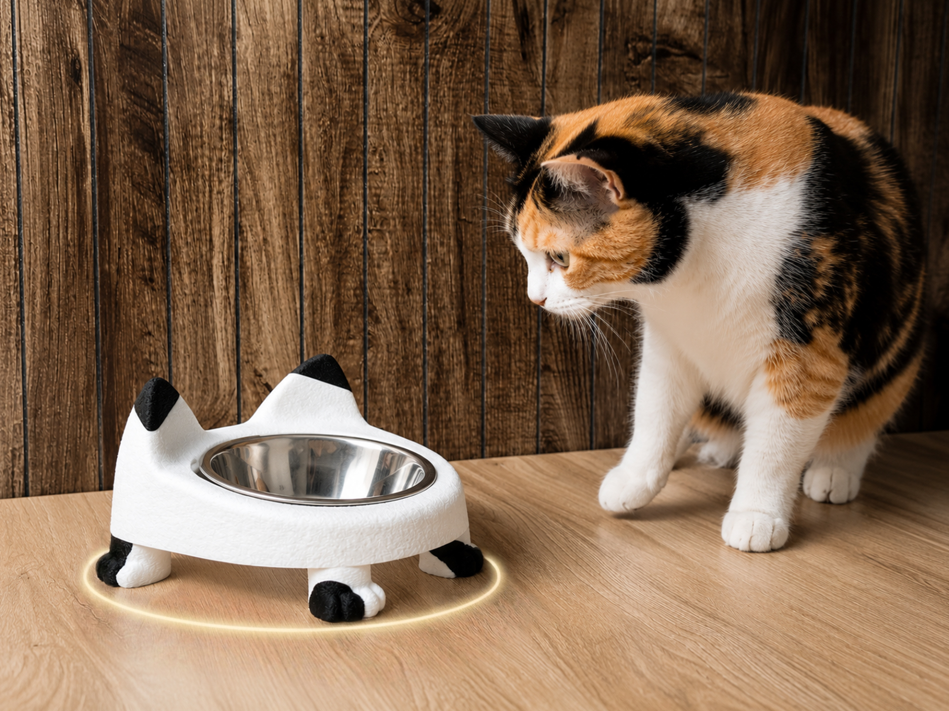 Cat Feeder – Raised Cat Bowl Stand