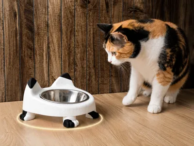 Cat Feeder – Raised Cat Bowl Stand