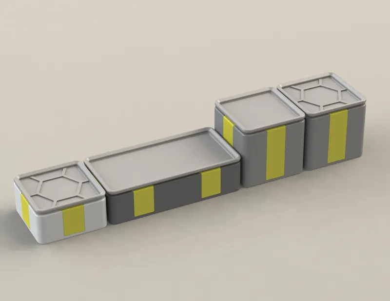Catch-All Trays / Desk organizer - lid variants remix