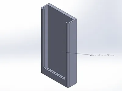 LED Remote Holder