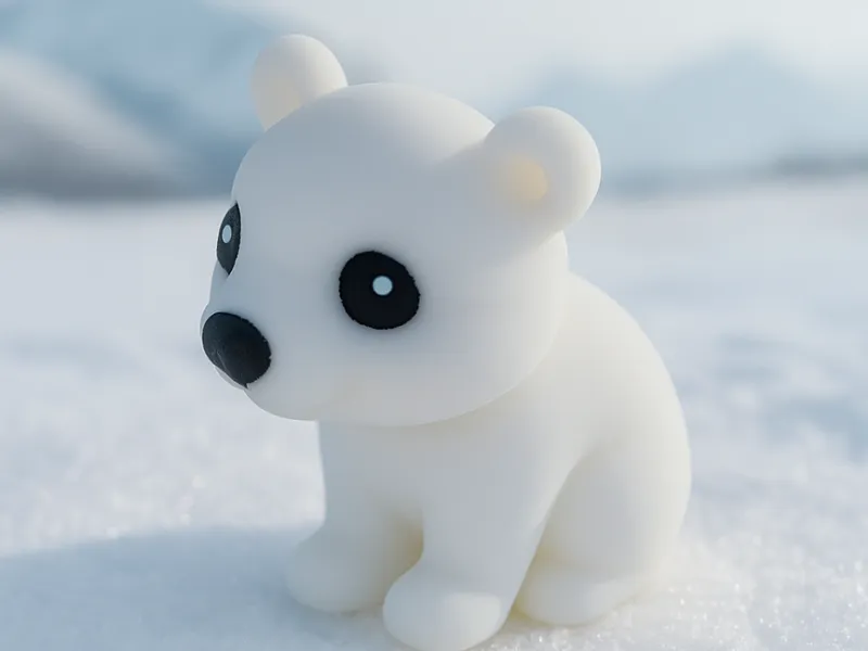 Eisbär Schlüsselanhänger