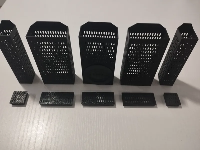 Caja Secadora AMS con gel de Sílice