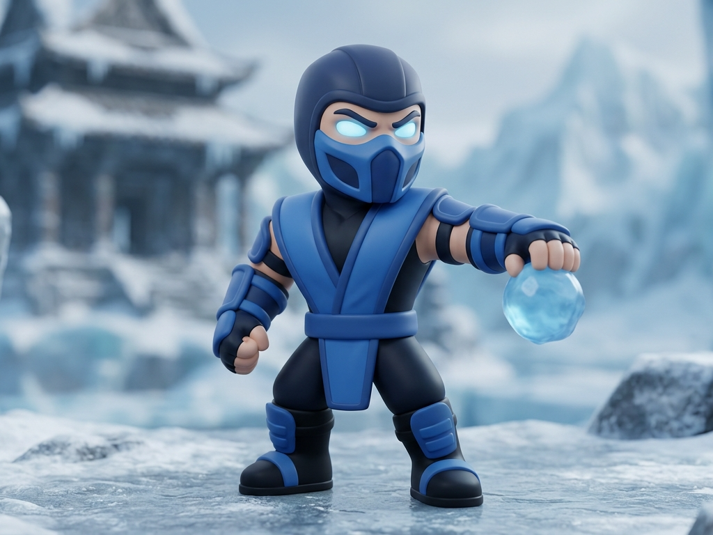 Sub Zero chibi