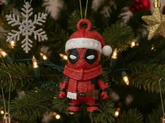 Deadpool Christmas Ornament