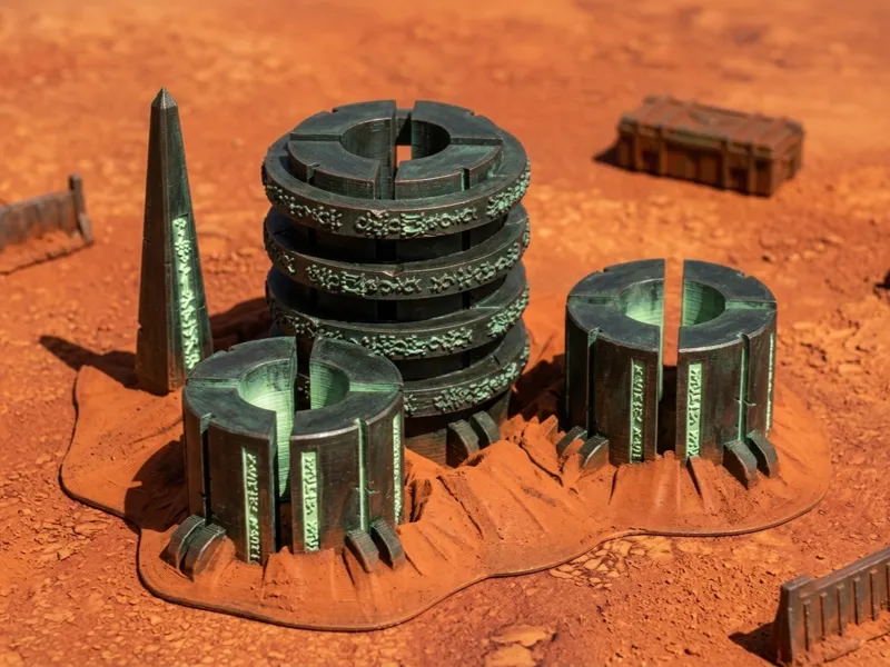 Monolite Necron - Warhammer40k terrain