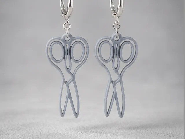 Scissors Earrings
