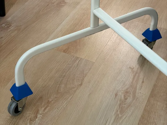 Caster Wheel Adapters for IKEA MULLIG Clothes Rack