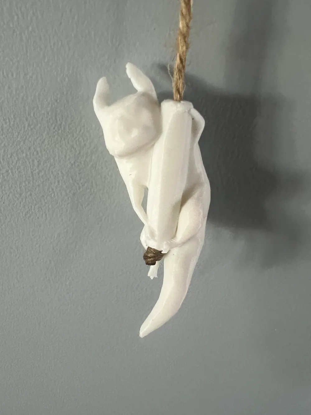 Rainworld slugcat keychain remix remixed by keithlages makerworld