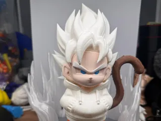 urban goku super saiyan with tail/ ams / no ams