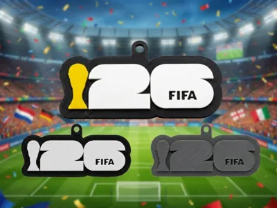 2026 FIFA World Cup Trophy Keychain