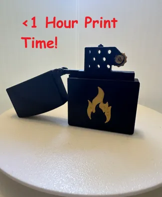 Fully Printable Lighter Fidget!