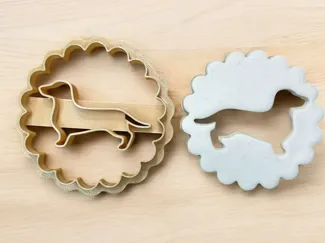 Dachshund linzer / cookie cutter