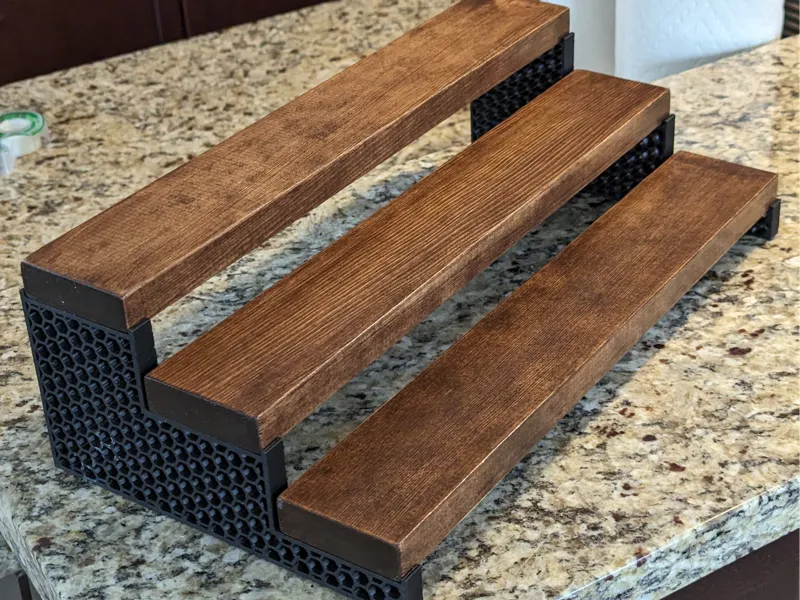 Tiered Shelf Spice Rack