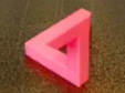 Penrose Triangle Optimal Infill and Filament Use
