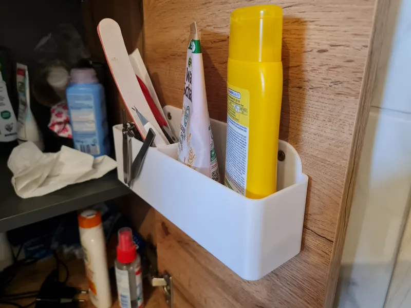 bathroom organizer for doors (version 2)