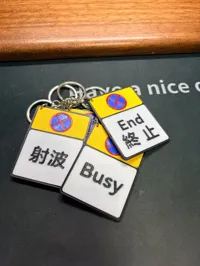 Traffic signs (X) (Keychain)