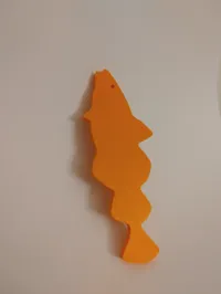 Figurine poisson porte-clés — photo 2