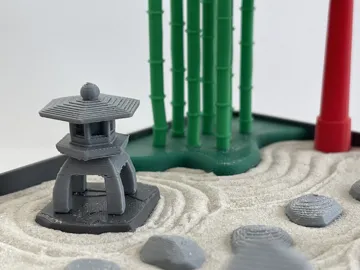 Letrero o emblema decorativo: Zen Garden — vista de referencia 3