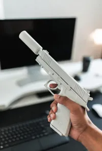 Silencieux amovible pour réplique de pistolet — photo 5
