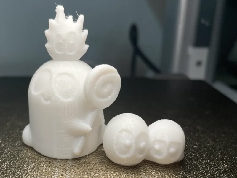 可爱煤球棒棒糖小幽灵(可爱小摆件)