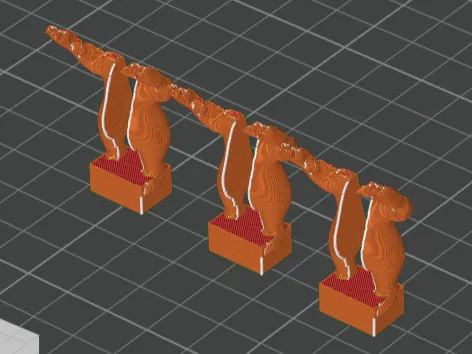 jerry model with fixed feet