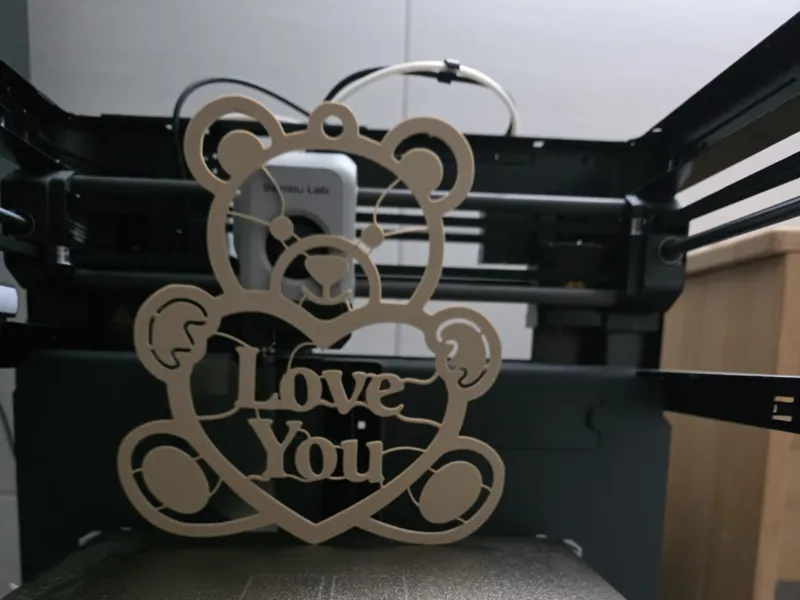 Valetine Bear "Love You"